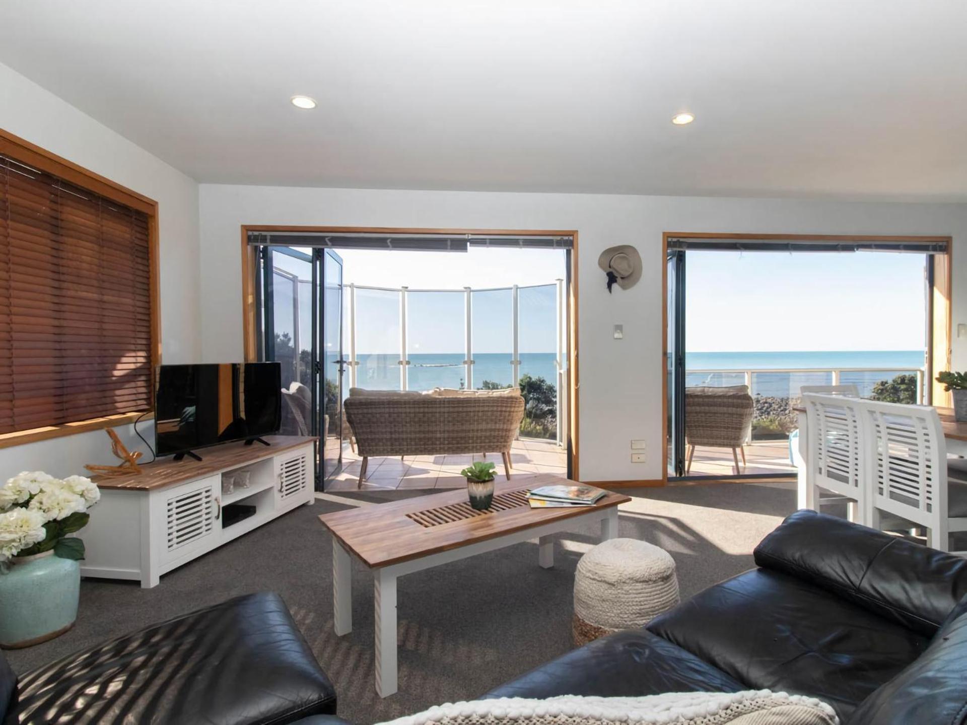 新普利茅斯Beachfront Bliss On Wanaka Terrace Support Local别墅 外观 照片